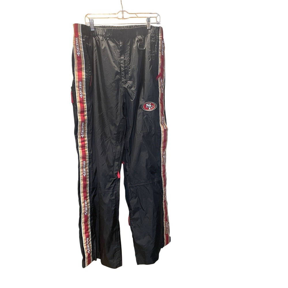 NFL 49Niners Nylon Tear Away Pants Unisex Size XL